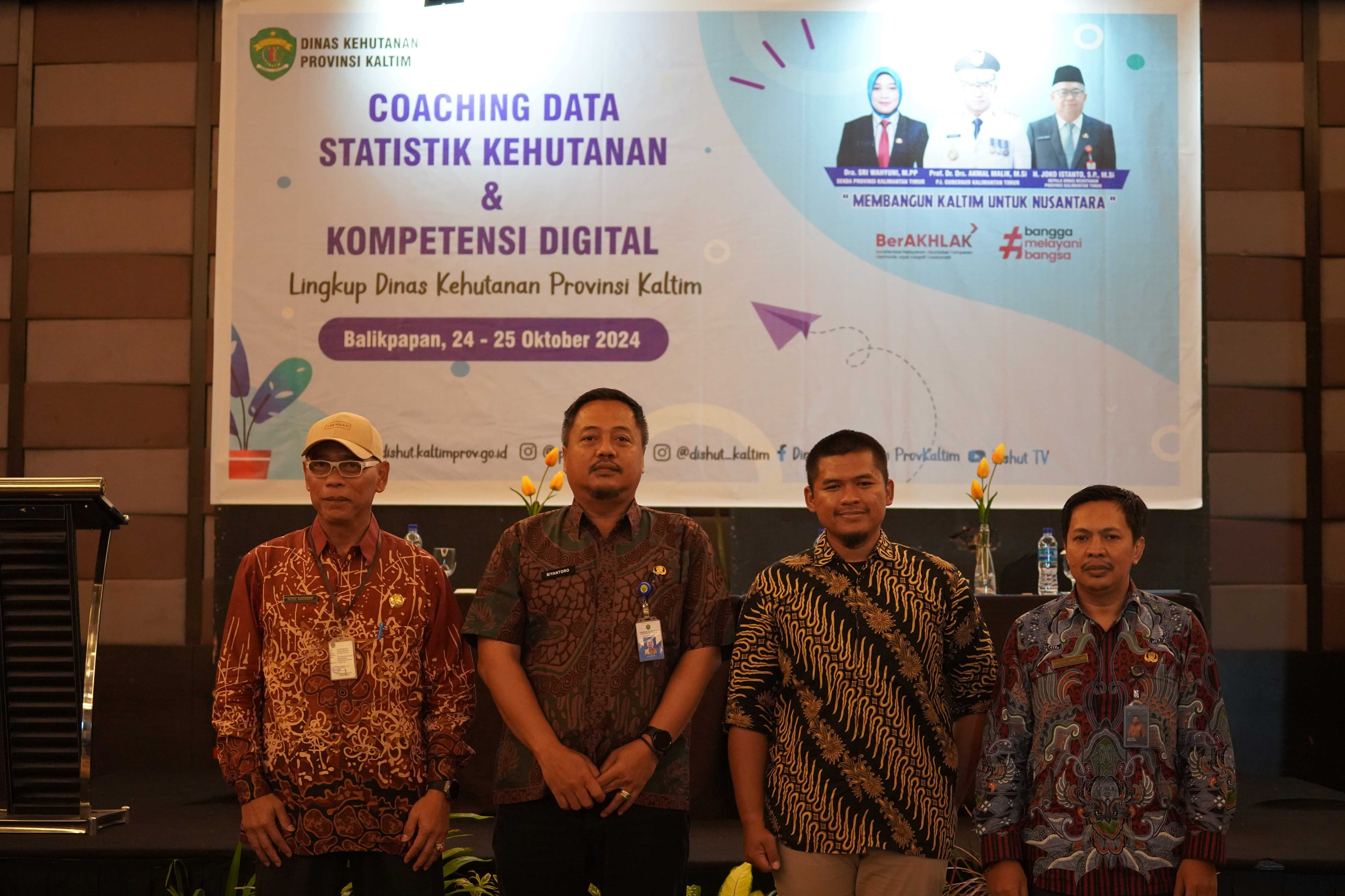 Coaching Data Statistik Kehutanan dan Kompetensi Digital