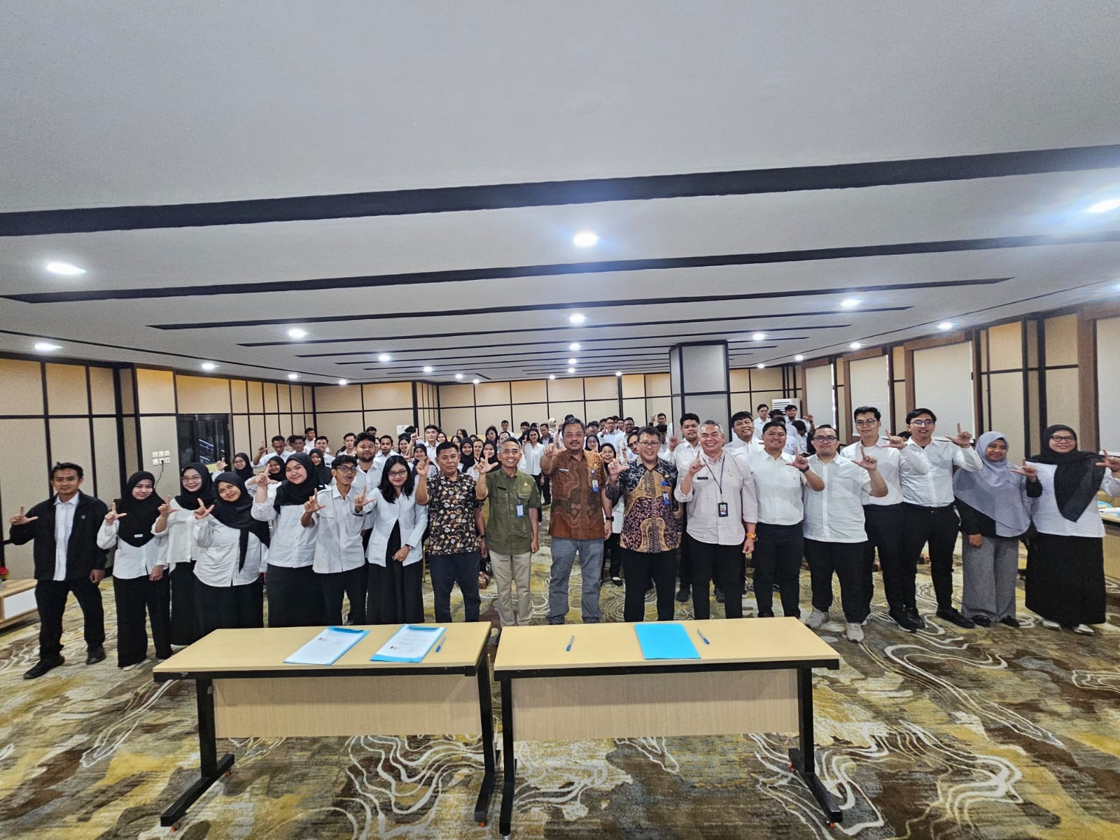 Penandatanganan Kesepakatan Kerja Waktu Tertentu (KKWT) Tenaga Kerja Bakti Rimbawan Tahun 2026