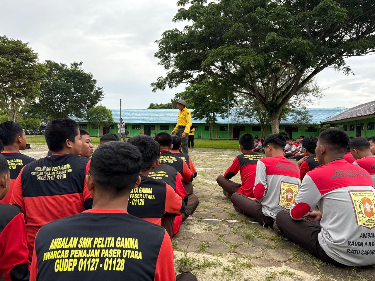 Sinergi Cegah Karhutla: UPTD KPHP Telake Berikan Sosialisasi di SMKS Pelita Gama Penajam